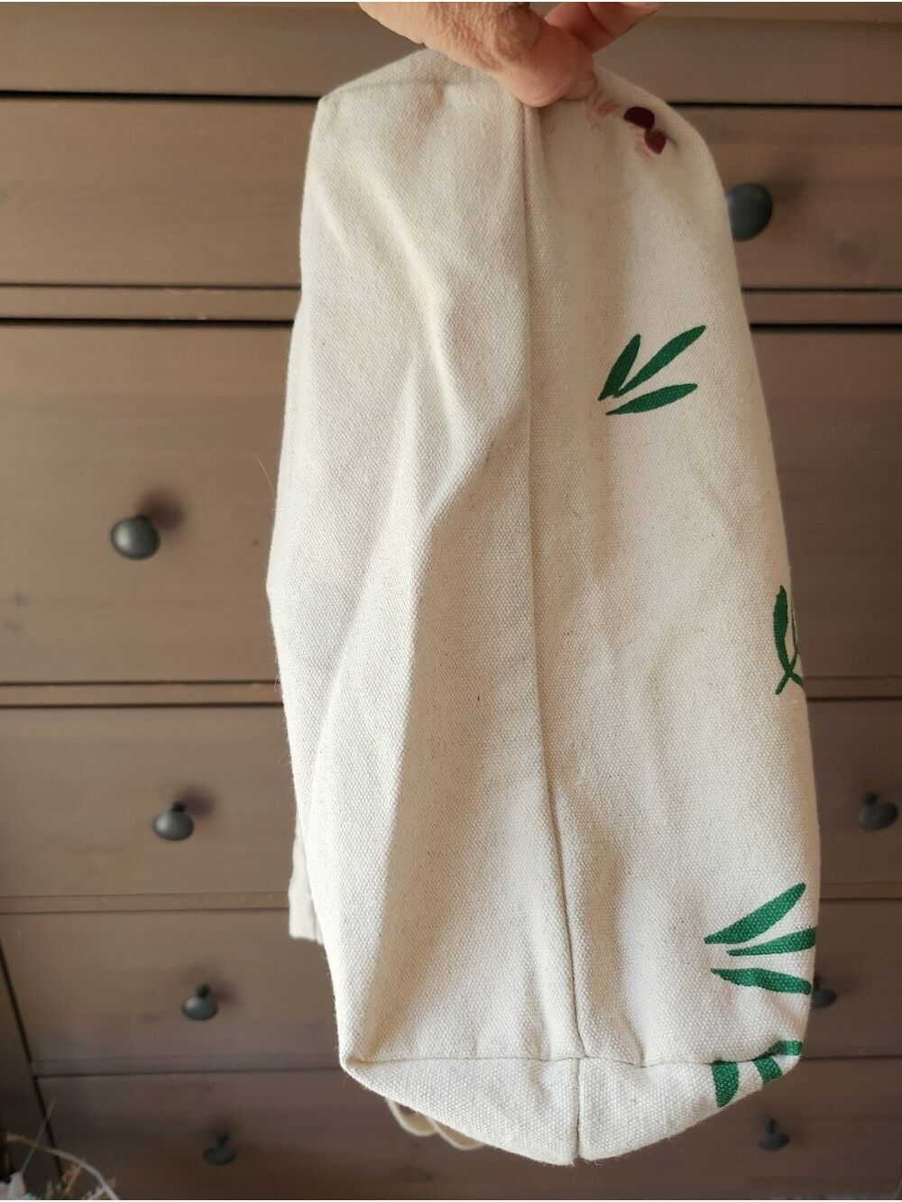 World Market Sloth Jungle Canvas Tote Bag - Picture 6 of 6